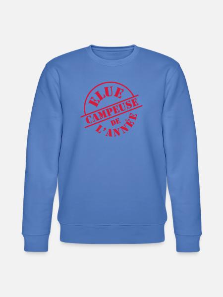 Elue Campeuse de l'année - Sweat bio CHANGER Stanley/Stella Unisexe - bleu