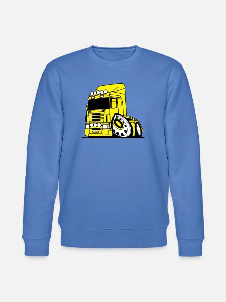 V8 truck Vabis - Stanley/Stella CHANGER Unisex Organic Sweatshirt - bright blue