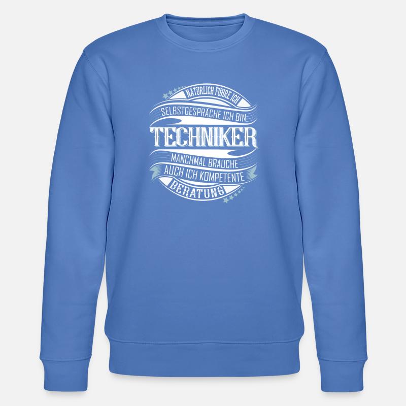 Techniker - Stanley/Stella Unisex Bio-Sweatshirt CHANGER  - Blau