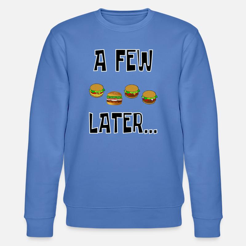 ein paar Hamburger später - Stanley/Stella Unisex Bio-Sweatshirt CHANGER - Blau