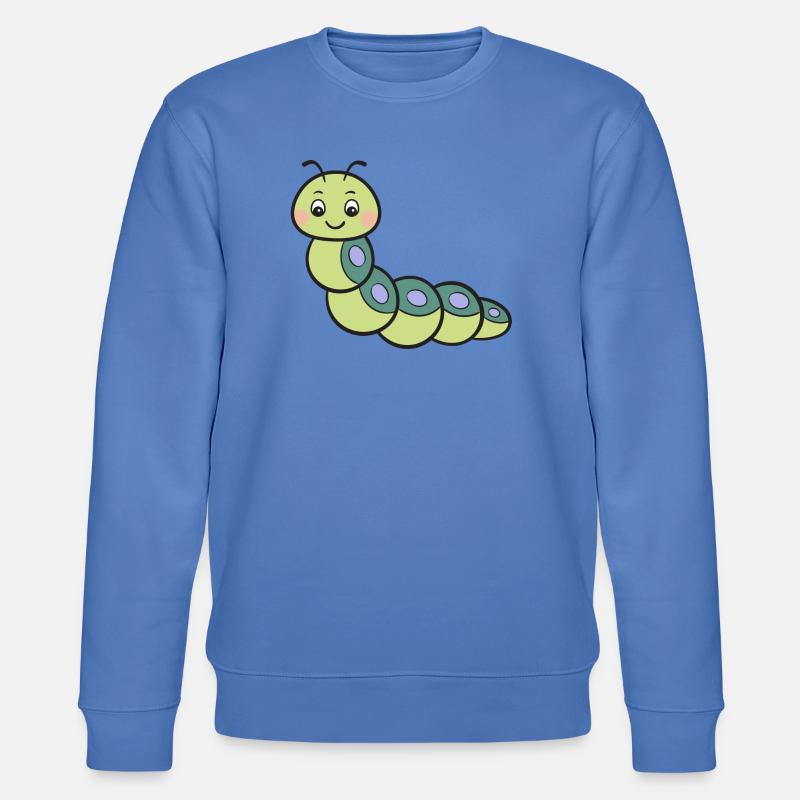 Chenille - Sweat bio CHANGER Stanley/Stella Unisexe - bleu