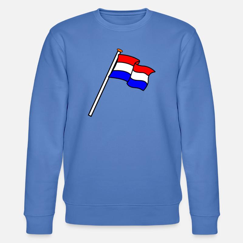 Drapeau Pays-Bas Drapeaux NL - Sweat bio CHANGER Stanley/Stella Unisexe - bleu