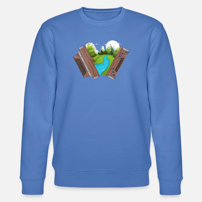 Maison de l’harmonica styrienne | ZiachON ! - Sweat bio CHANGER Stanley/Stella Unisexe - bleu