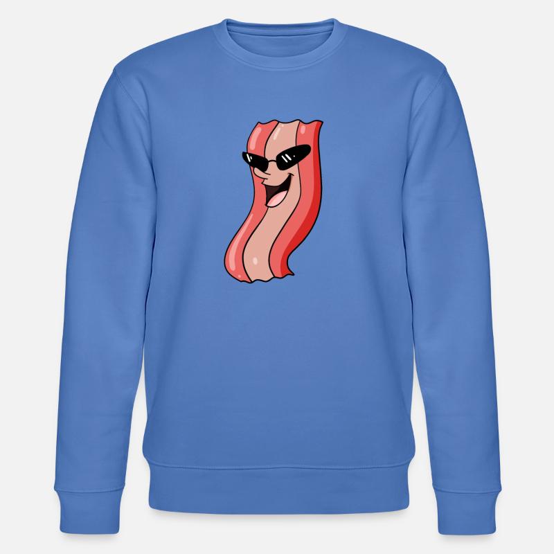 Bacon cool - Stanley/Stella CHANGER Unisex Organic Sweatshirt - bright blue