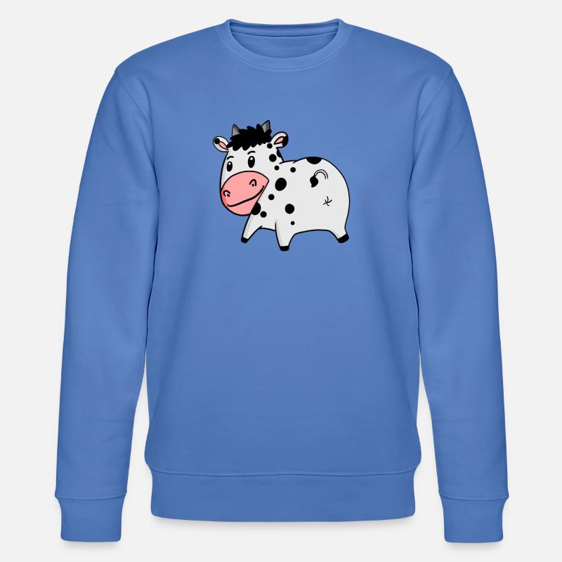 Kuh Arsch - Kuh Hintern - Stanley/Stella Unisex Bio-Sweatshirt CHANGER  - Blau