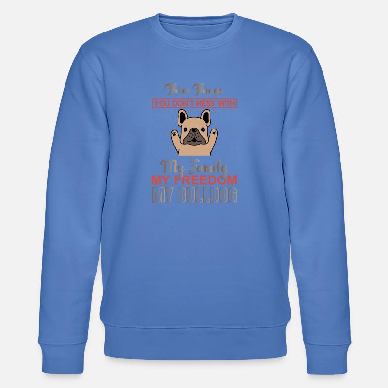 3 Dinge... - Stanley/Stella Unisex Bio-Sweatshirt CHANGER  - Blau