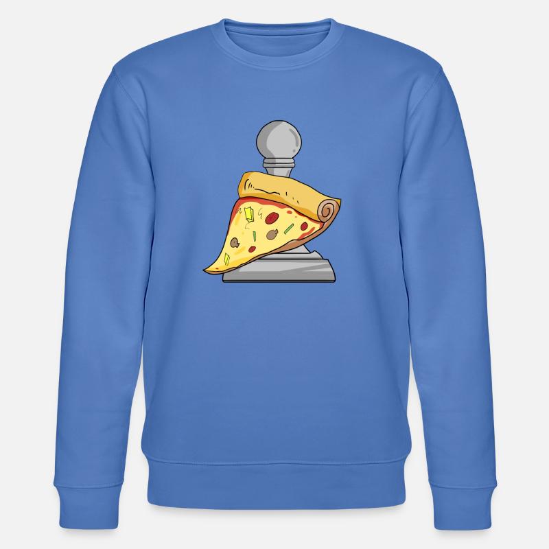 Échecs et pizza - Sweat bio CHANGER Stanley/Stella Unisexe - bleu