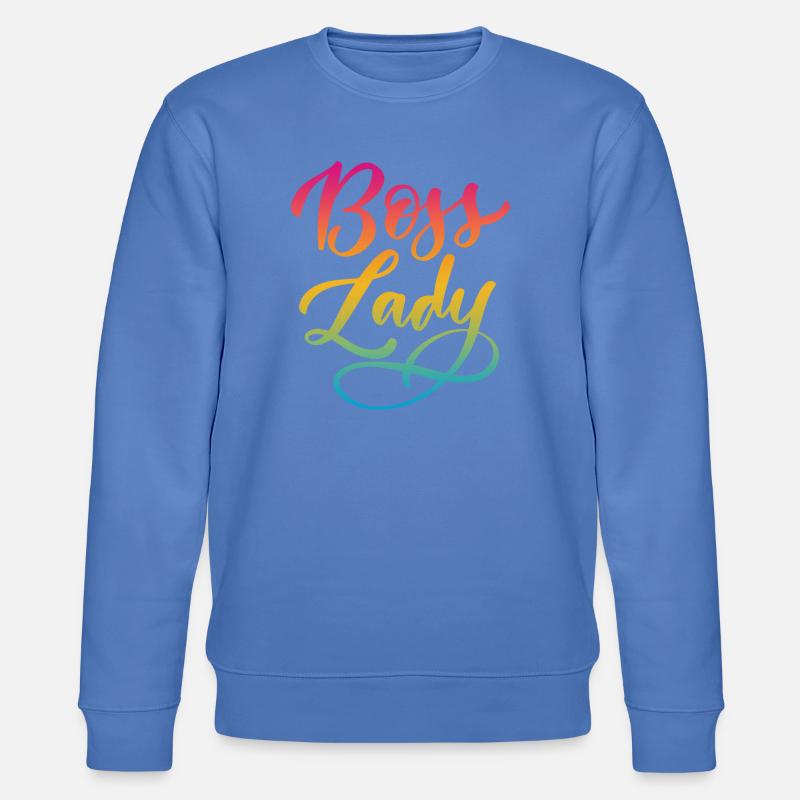 Lady Bos-s - Stanley/Stella Unisex Bio-Sweatshirt CHANGER  - Blau