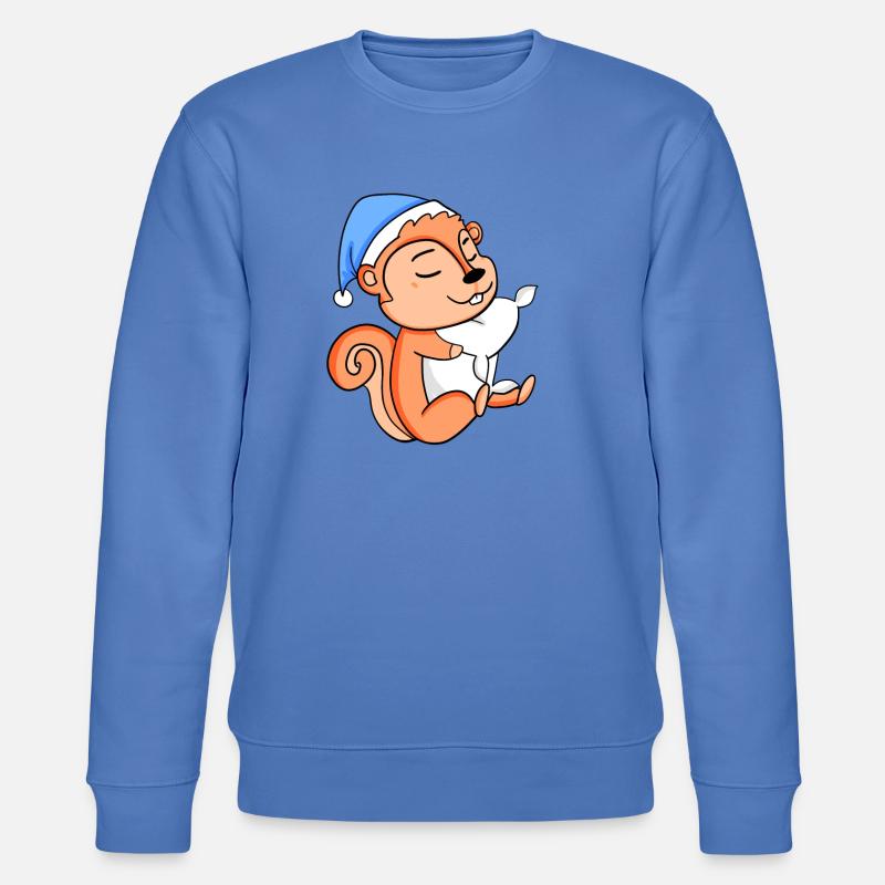 Eichhörnchen - Stanley/Stella Unisex Bio-Sweatshirt CHANGER - Blau