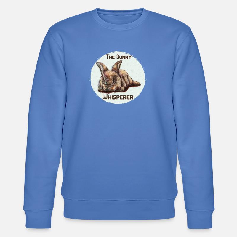 Hasenflüsterer - Stanley/Stella Unisex Bio-Sweatshirt CHANGER  - Blau