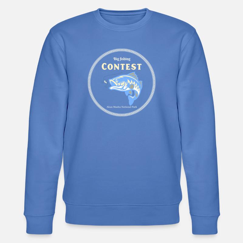 Fishing Contest - Stanley/Stella Unisex Bio-Sweatshirt CHANGER - Blau