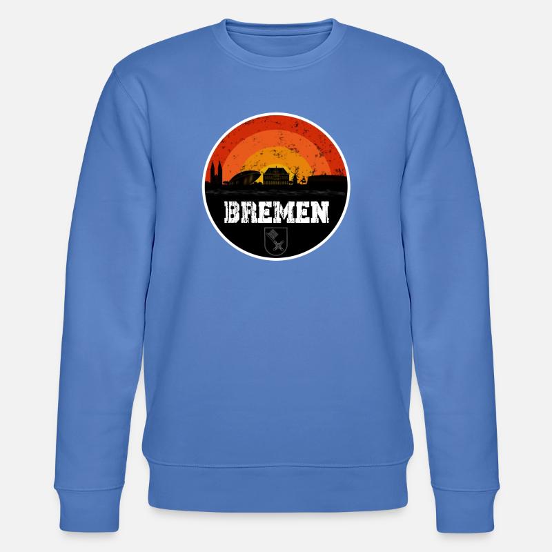 Horizon de Brême - Sweat bio CHANGER Stanley/Stella Unisexe - bleu