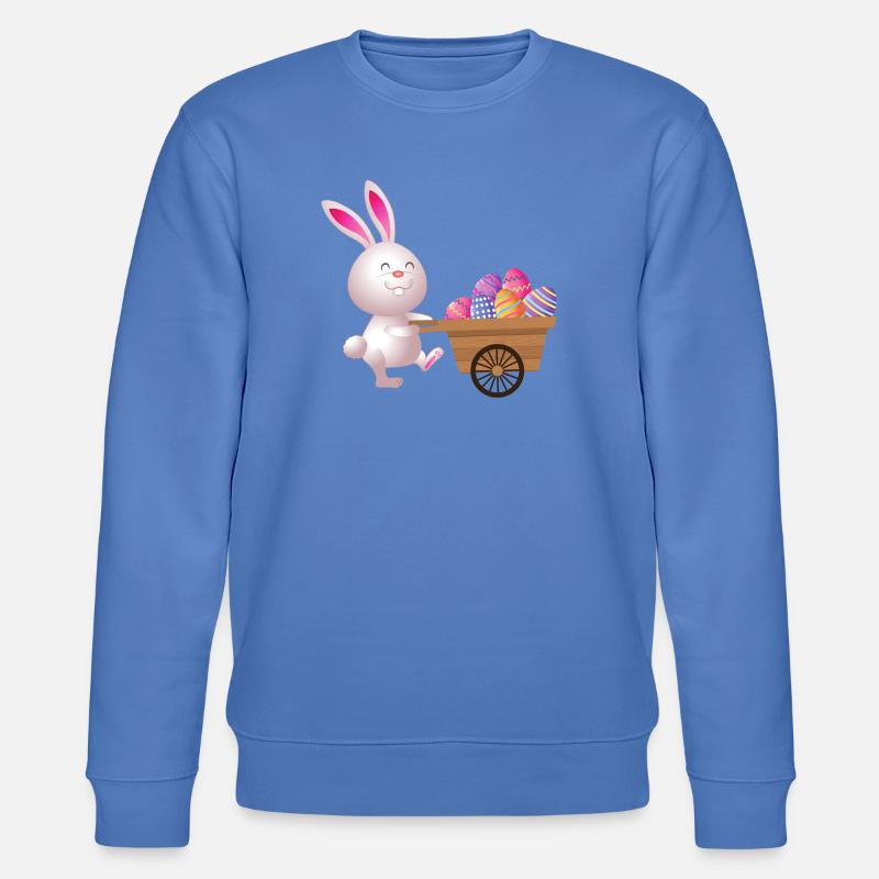 Easter, Easter, Easter - Stanley/Stella CHANGER Unisex Organic Sweatshirt - bright blue