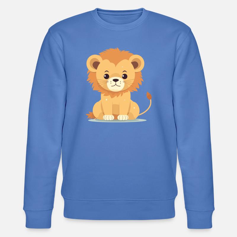 Babylöwe - Stanley/Stella Unisex Bio-Sweatshirt CHANGER  - Blau