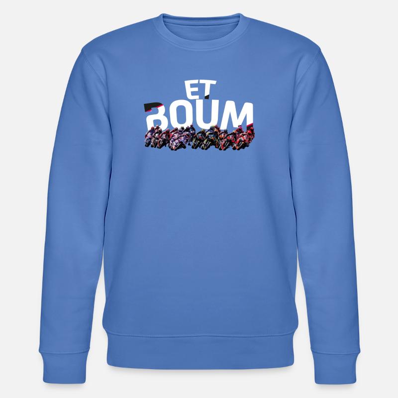 ET BOUM  - Sweat bio CHANGER Stanley/Stella Unisexe - bleu