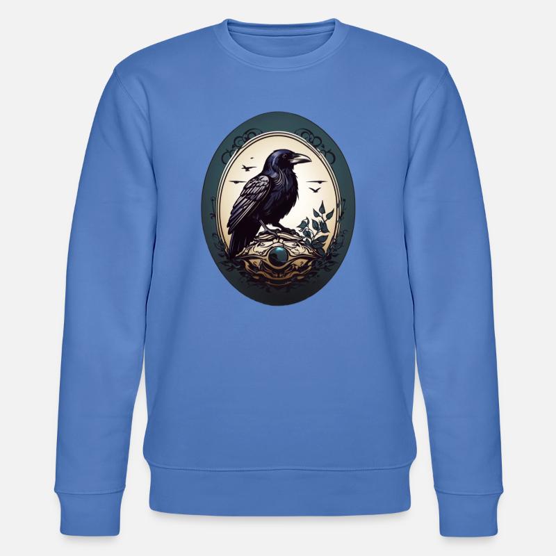 Schwarzer Rabe - Stanley/Stella Unisex Bio-Sweatshirt CHANGER  - Blau