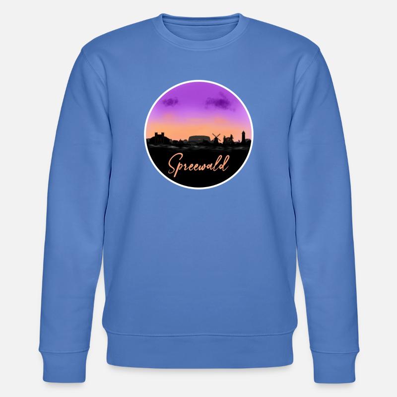 Spreewald Finline Skyline - Stanley/Stella Unisex Bio-Sweatshirt CHANGER - Blau