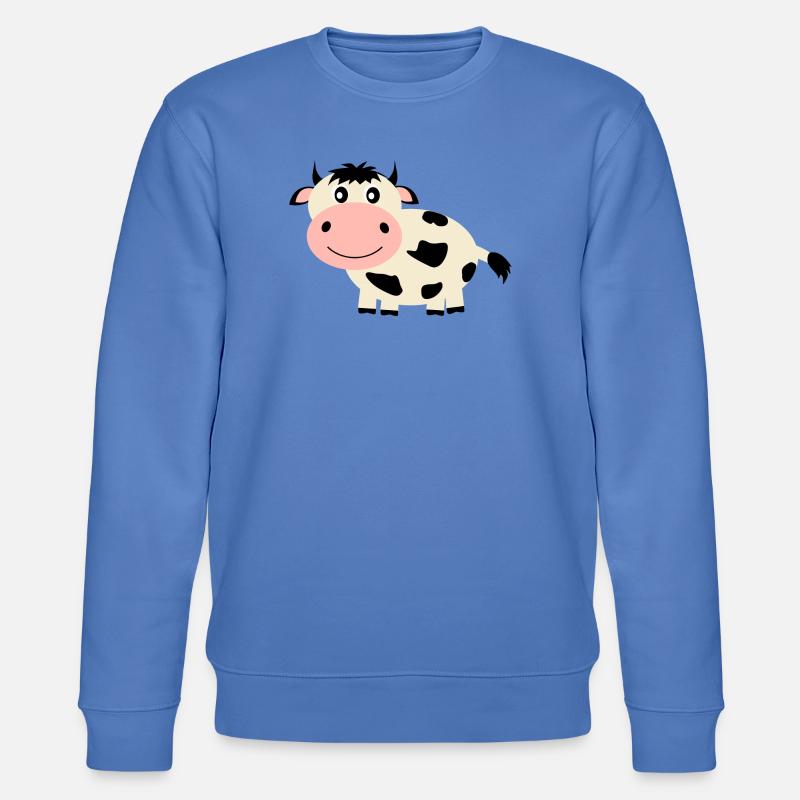Kuh - Stanley/Stella Unisex Bio-Sweatshirt CHANGER  - Blau