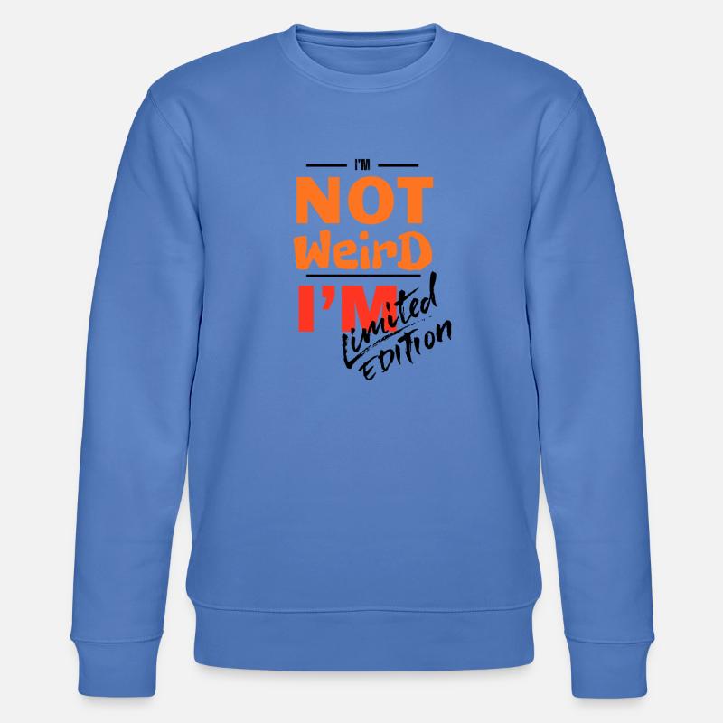 Pas bizarre, je suis Bold Gradient - Sweat bio CHANGER Stanley/Stella Unisexe - bleu