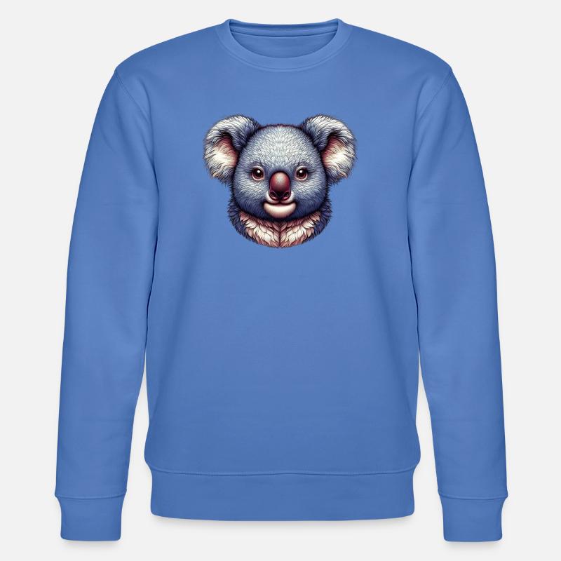 Koala - Sweat bio CHANGER Stanley/Stella Unisexe - bleu