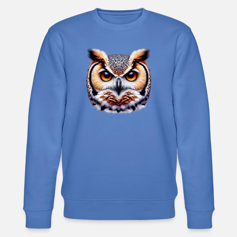 Hibou - Sweat bio CHANGER Stanley/Stella Unisexe - bleu