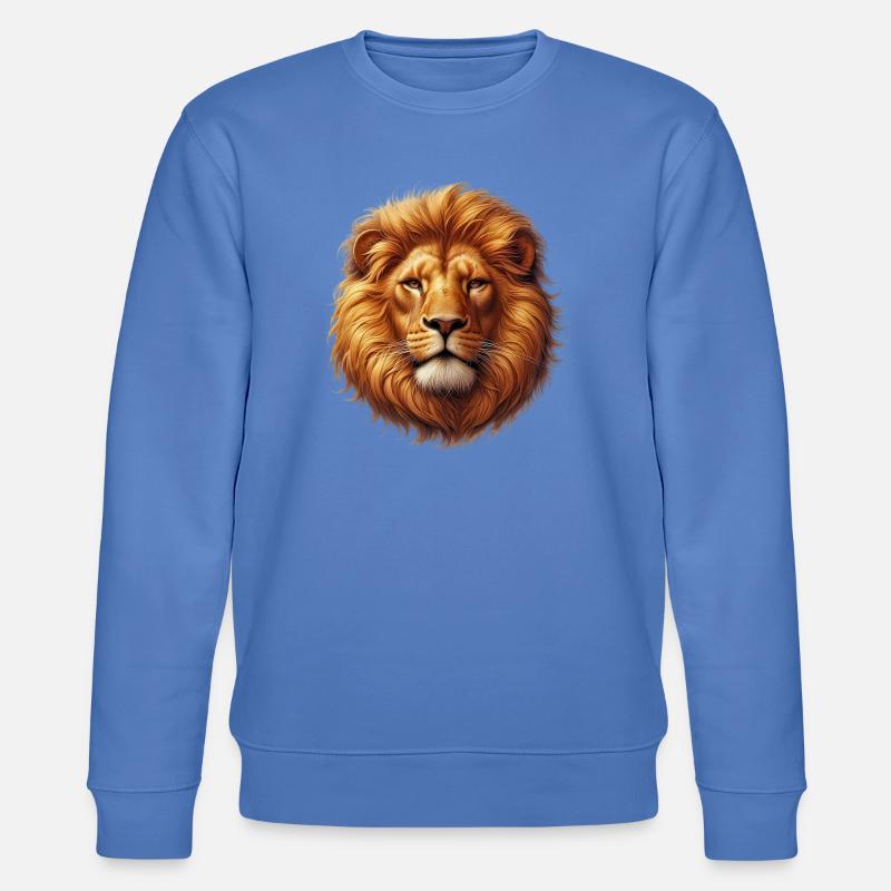 Lion - Sweat bio CHANGER Stanley/Stella Unisexe - bleu