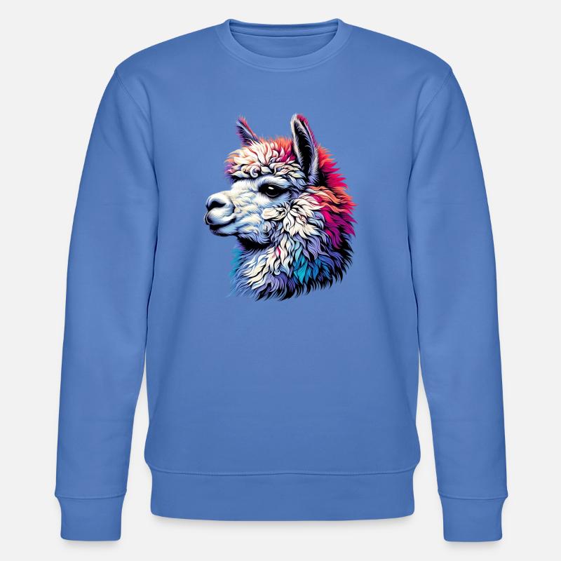 Alpaka - Stanley/Stella Unisex Bio-Sweatshirt CHANGER - Blau