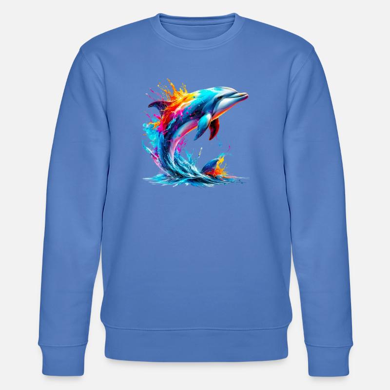 Dauphin - Sweat bio CHANGER Stanley/Stella Unisexe - bleu