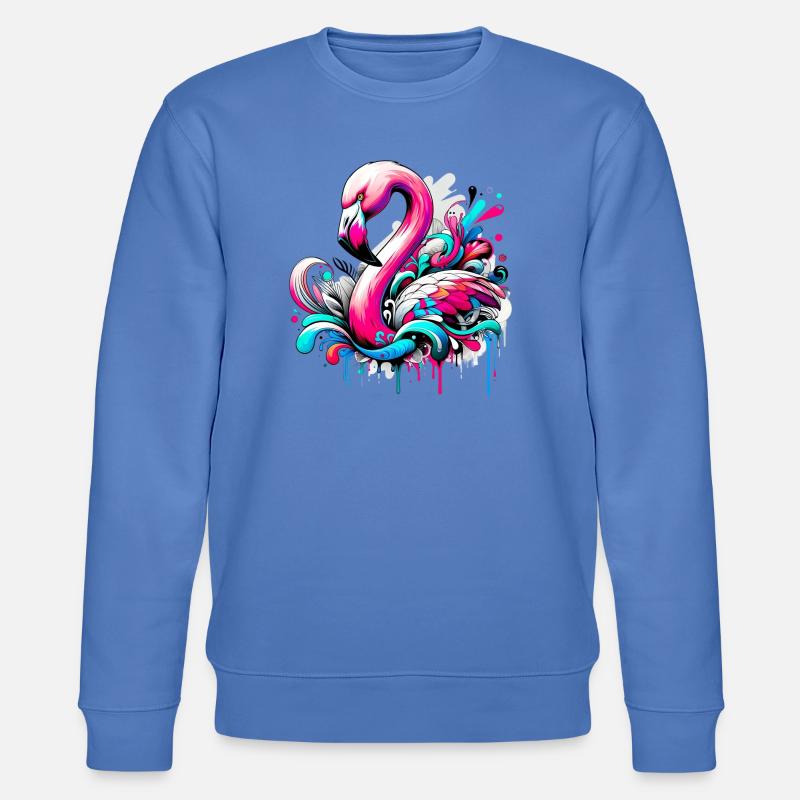 Flamant - Sweat bio CHANGER Stanley/Stella Unisexe - bleu