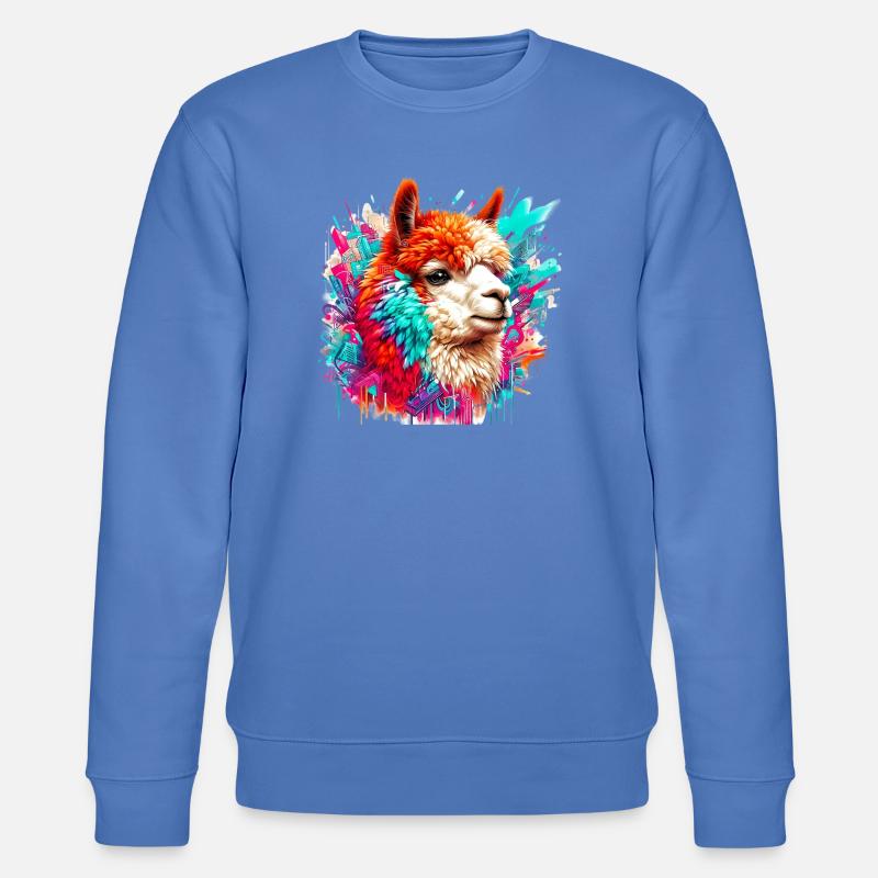 Alpaka - Stanley/Stella Unisex Bio-Sweatshirt CHANGER  - Blau
