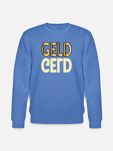 GELDZAHLUNG GELD - Stanley/Stella Unisex Bio-Sweatshirt CHANGER  - Blau