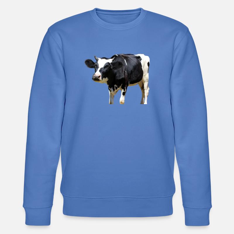Kuh - Stanley/Stella Unisex Bio-Sweatshirt CHANGER  - Blau