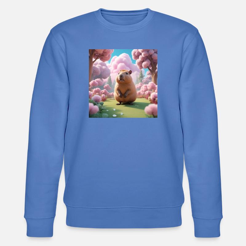 Capybara - Stanley/Stella Unisex Bio-Sweatshirt CHANGER  - Blau