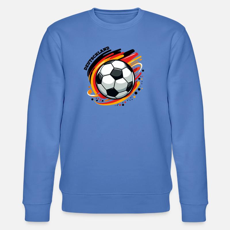 Deutscher Fußball - Stanley/Stella Unisex Bio-Sweatshirt CHANGER  - Blau