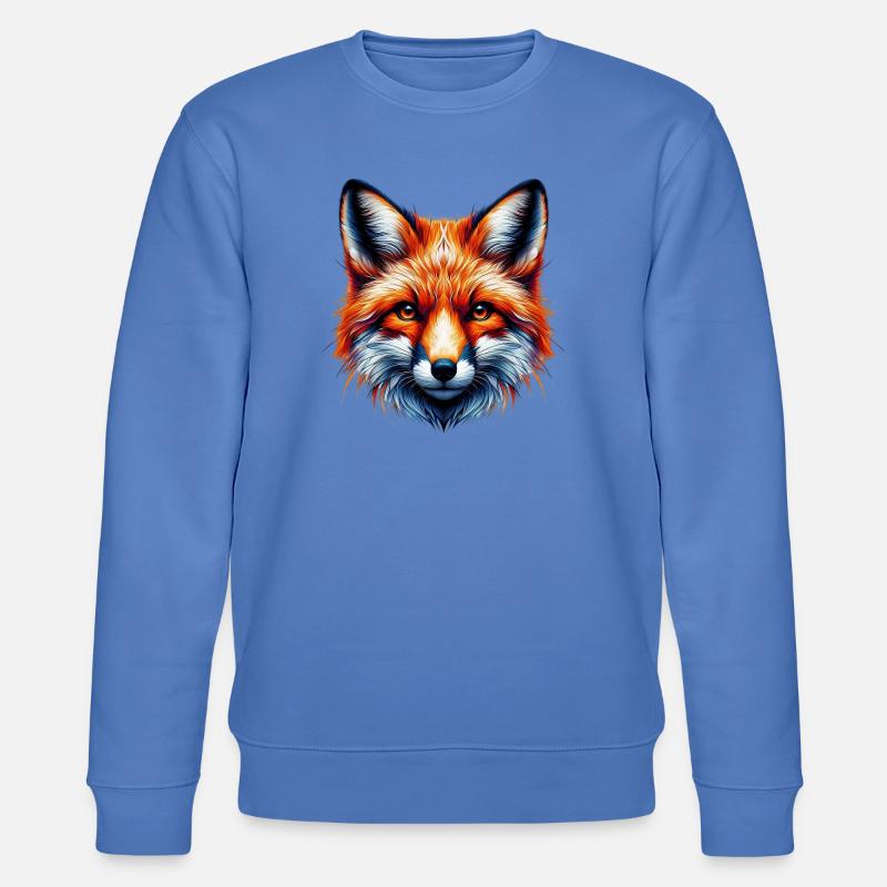 Fuchs - Stanley/Stella Unisex Bio-Sweatshirt CHANGER  - Blau