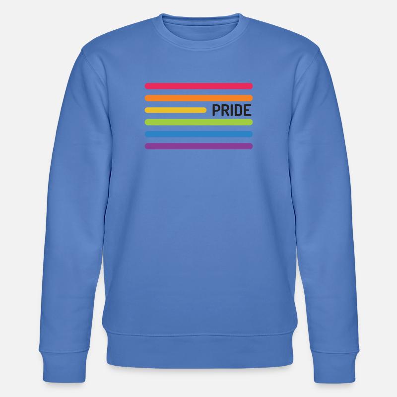 LGBT Pride Monat - Pride! - Stanley/Stella Unisex Bio-Sweatshirt CHANGER  - Blau
