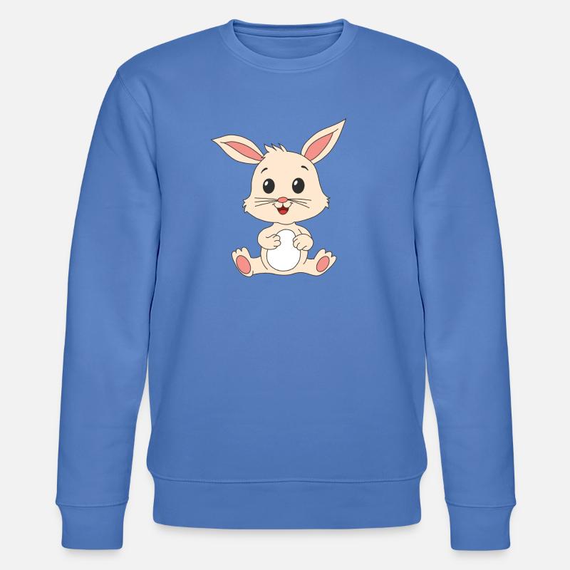 Rabbit Rabbit - Stanley/Stella CHANGER Unisex Organic Sweatshirt - bright blue