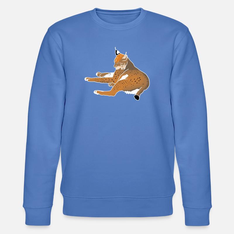 Luchs - Stanley/Stella Unisex Bio-Sweatshirt CHANGER  - Blau