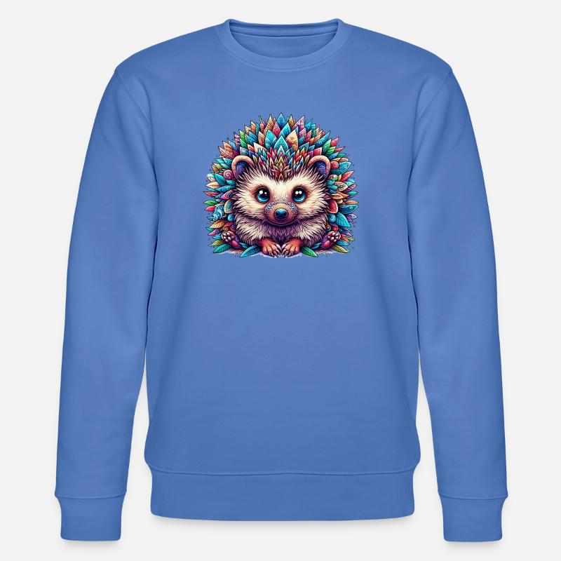 Igel - Stanley/Stella Unisex Bio-Sweatshirt CHANGER  - Blau