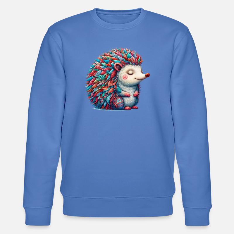 Igel - Stanley/Stella Unisex Bio-Sweatshirt CHANGER - Blau