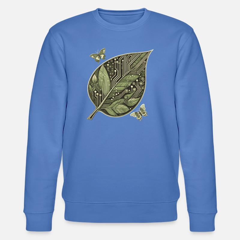 Ecowarrior - Stanley/Stella Unisex Bio-Sweatshirt CHANGER  - Blau