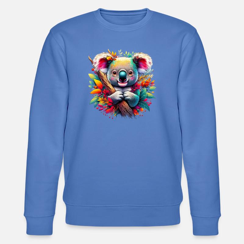 Koala - Sweat bio CHANGER Stanley/Stella Unisexe - bleu