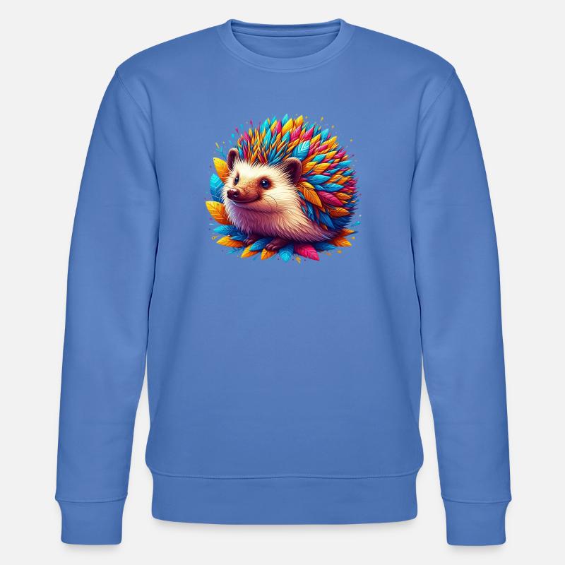Igel - Stanley/Stella Unisex Bio-Sweatshirt CHANGER  - Blau