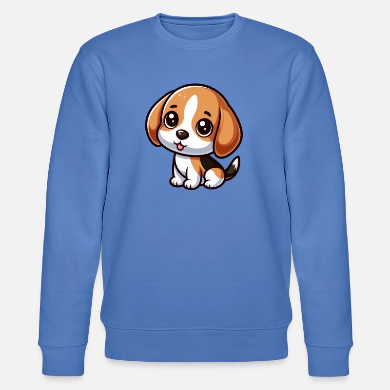 Chibi Beagle Chien - Sweat bio CHANGER Stanley/Stella Unisexe - bleu