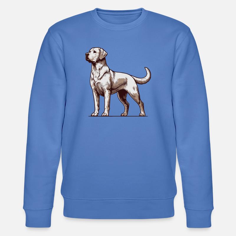 Labrador - Stanley/Stella Unisex Bio-Sweatshirt CHANGER  - Blau