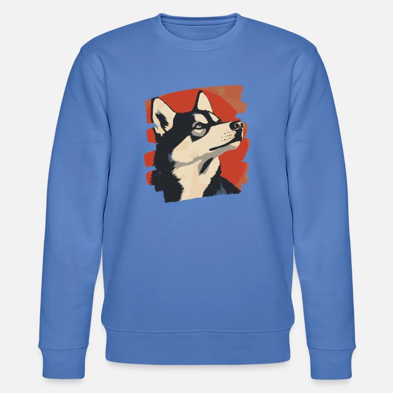 Husky - Stanley/Stella Unisex Bio-Sweatshirt CHANGER  - Blau