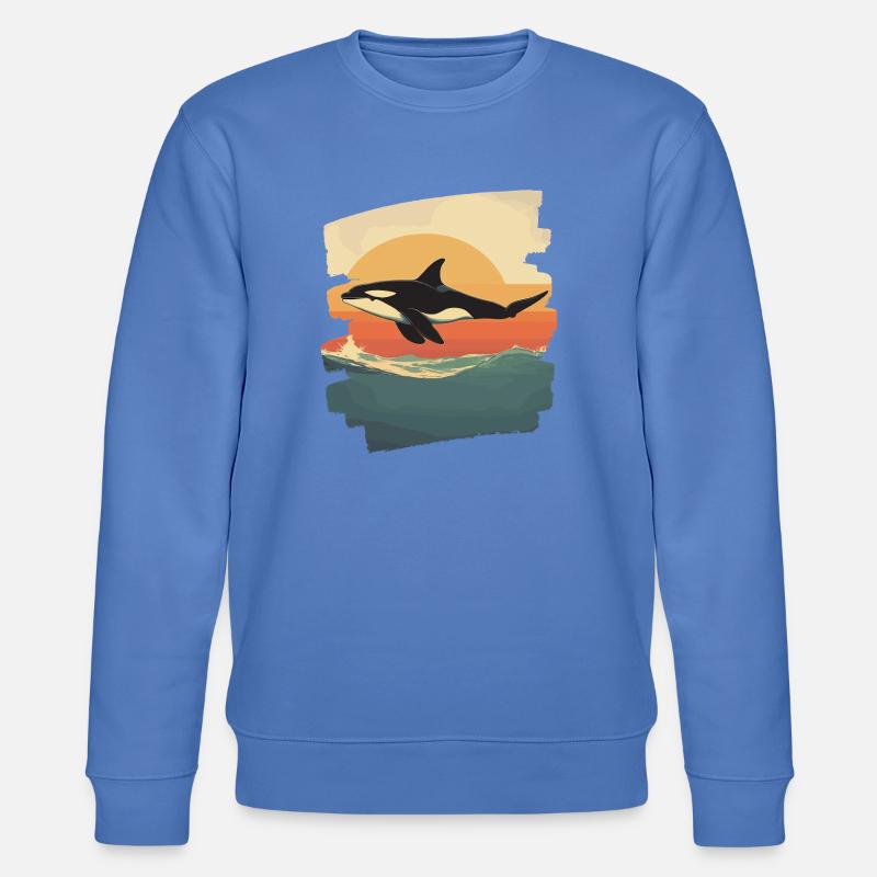 Orca - Stanley/Stella Unisex Bio-Sweatshirt CHANGER  - Blau