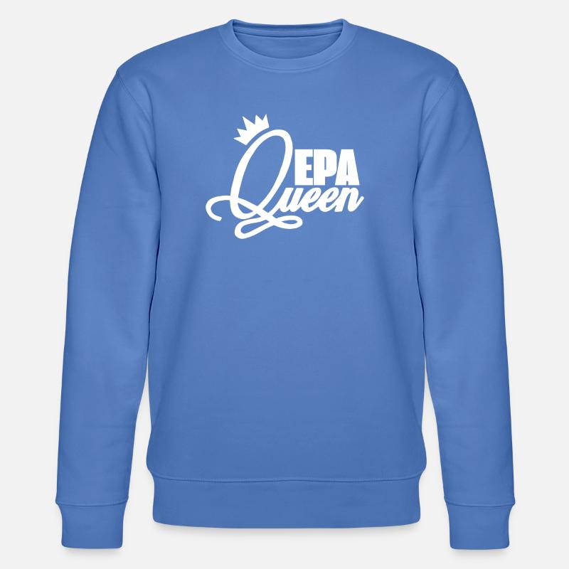 EPA-Königin - Stanley/Stella Unisex Bio-Sweatshirt CHANGER  - Blau
