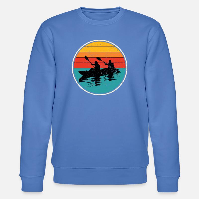 Sunset Kayak Duo Circle - Sweat bio CHANGER Stanley/Stella Unisexe - bleu
