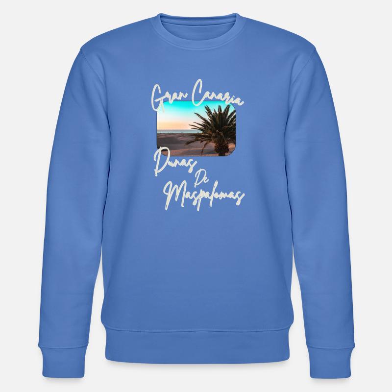 Dunas de Maspalomas – Gran Canaria’s - Stanley/Stella Unisex Bio-Sweatshirt CHANGER  - Blau